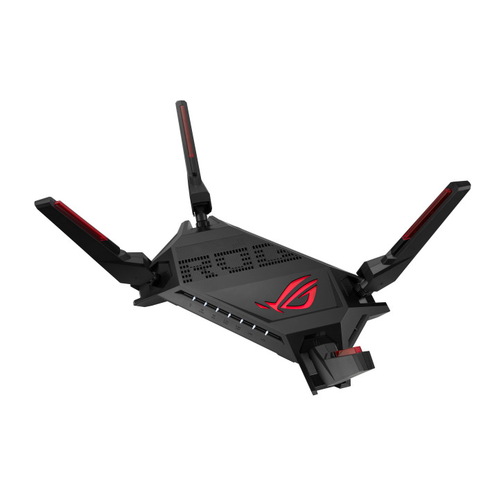 ASUS GT-AX6000 AiMesh router sem fios Gigabit Ethernet Dual-band (2,4 GHz   5 GHz) 4G Preto