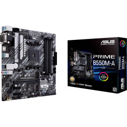 Motherboard ASUS Prime B550M-A/CSM AMD B550 Socket AM4 micro ATX