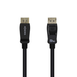 AISENS A149-0432 cabo DisplayPort 2 m Preto