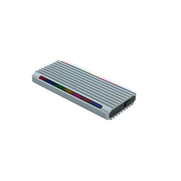 TooQ Shinobi Compartimento SSD Cinzento M.2