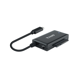 TooQ TQHDA-02C Docking Station para Discos Rígidos USB 3.2 Gen 1 (3.1 Gen 1) Type-C Preto