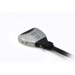 LevelOne KVM-0260 chaveador KVM Preto, Cinzento