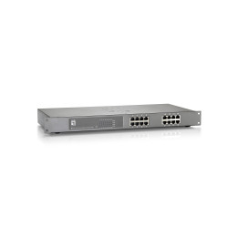 LevelOne FEP-1612 switch de rede Não-gerido Fast Ethernet (10 100) Power over Ethernet (PoE) Cinzento