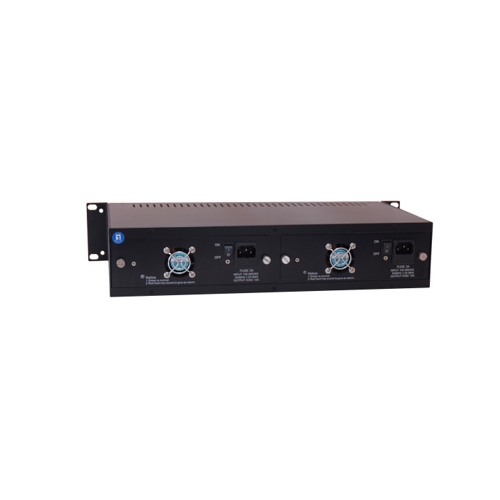 LevelOne CVH-2000 chassis de rede Preto
