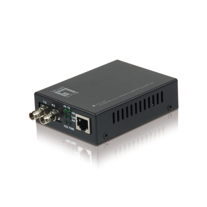 LevelOne FVT-2002 conversor de rede de média 100 Mbit s 1310 nm Preto