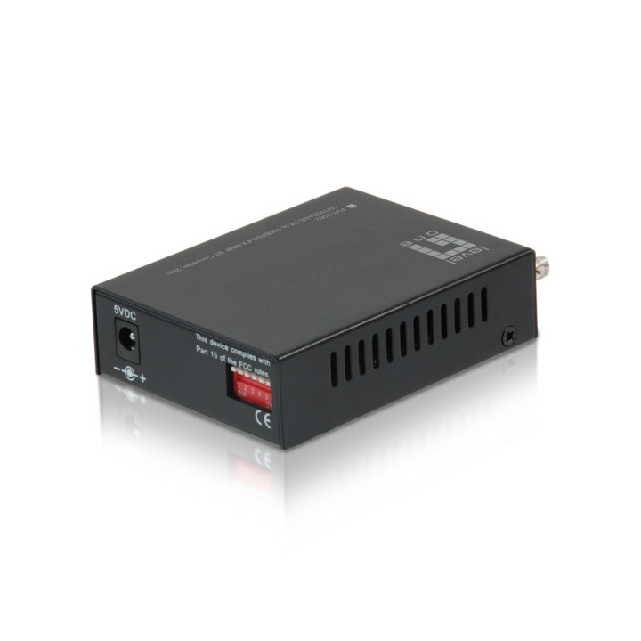 LevelOne FVT-2002 conversor de rede de média 100 Mbit s 1310 nm Preto