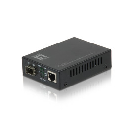 LevelOne GVT-2000 conversor de rede de média 1000 Mbit s Multimodo Preto