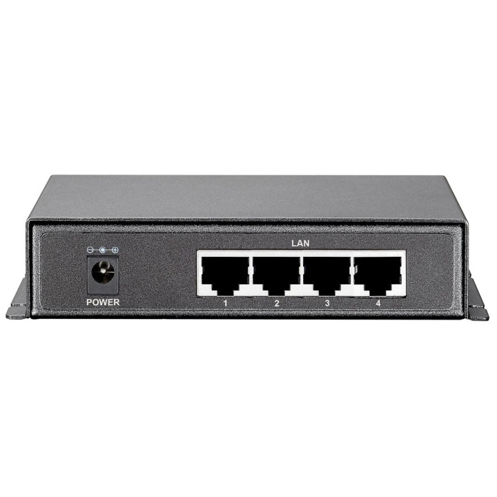 Switch de rede Não-gerido LevelOne Switch 4x GE GEP-0521 115W 4xPoE+