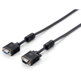 Equip 118802 cabo VGA 5 m VGA (D-Sub) Preto