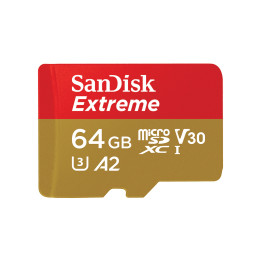 SanDisk Extreme 64 GB MicroSDXC UHS-I Classe 3