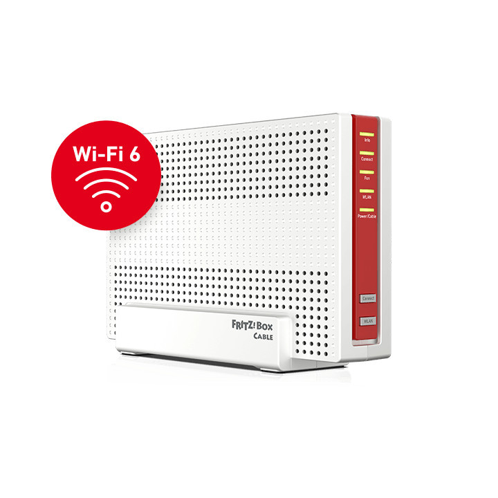 Router Cable Modem AVM FRITZ Box 6690 WIFI 6 Branco