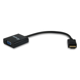 Cabo Adaptador Equip VGA (D-Sub) HDMI Type A (Standard) Preto
