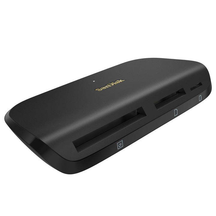 SanDisk ImageMate PRO USB-C leitor de cartões USB 3.2 Gen 1 (3.1 Gen 1) Type-A Preto