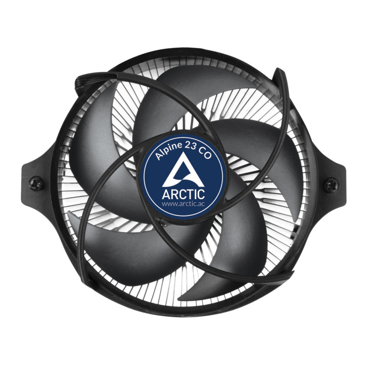 ARCTIC Alpine 23 CO Processador Arrefecimento a ar 9 cm Alumínio, Preto 1 unidade(s)