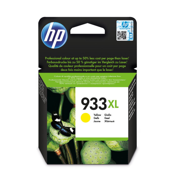 HP Tinteiro Original 933XL Amarelo de elevado rendimento