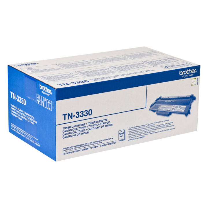 Brother TN-3330 toner 1 unidade(s) Original Preto