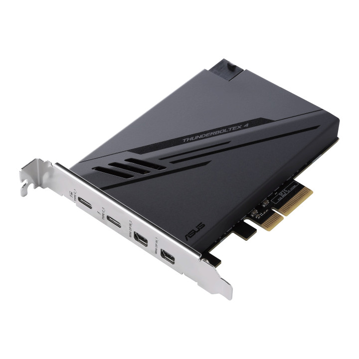 ASUS ThunderboltEX 4 placa adaptador de interface Interno Mini DisplayPort, PCIe, Thunderbolt, USB 2.0, USB 3.2 Gen 2 (3.1 Gen