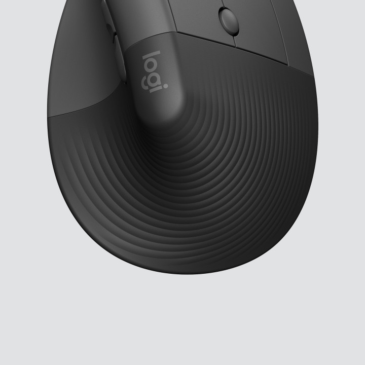 Logitech Lift for Business rato Mão direita RF Wireless + Bluetooth Ótico 4000 DPI