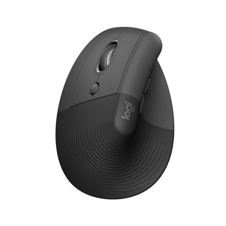 Logitech Lift for Business rato Mão esquerda RF Wireless + Bluetooth Ótico 4000 DPI