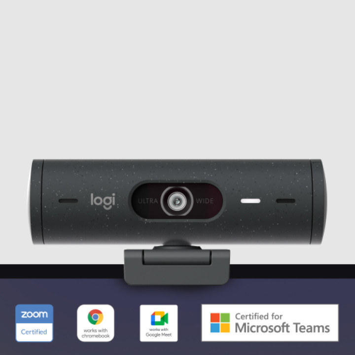 Logitech Brio 500 webcam 4 MP 1920 x 1080 pixels USB-C Grafite