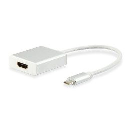 Equip 133452 adaptador gráfico USB 4096 x 2160 pixels Branco