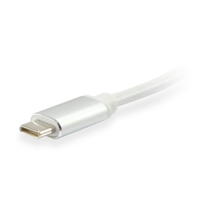 Equip 133452 adaptador gráfico USB 4096 x 2160 pixels Branco