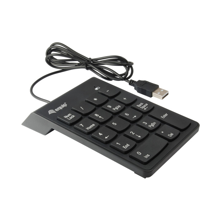 Equip 245205 teclado numérico Universal USB Preto