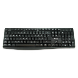 Equip 245212 teclado USB QWERTY Português Preto