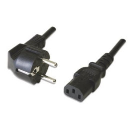 Ewent EC1902 cabo de energia Preto 5 m CEE7 7 Acoplador C13