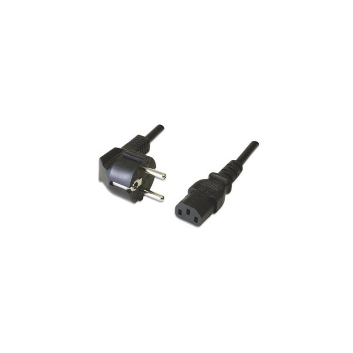 Ewent EC1902 cabo de energia Preto 5 m CEE7 7 Acoplador C13
