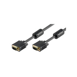 Ewent EC1105 cabo VGA 5 m VGA (D-Sub) Preto