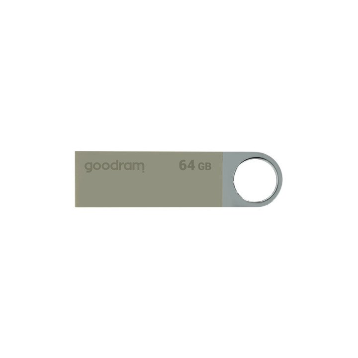 Goodram UUN2 unidade de memória USB 64 GB USB Type-A 2.0 Prateado
