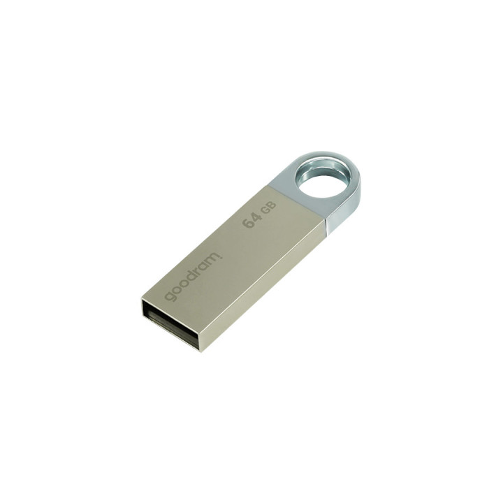 Goodram UUN2 unidade de memória USB 64 GB USB Type-A 2.0 Prateado