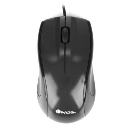 NGS Black Mist rato Mão direita USB Type-A Ótico 800 DPI