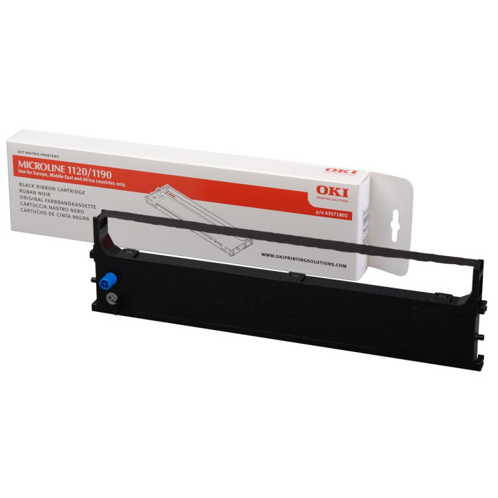 OKI 43571802 fita para impressora Preto