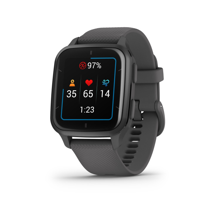 Garmin Venu Sq 2 3,56 cm (1.4") AMOLED Cinzento GPS