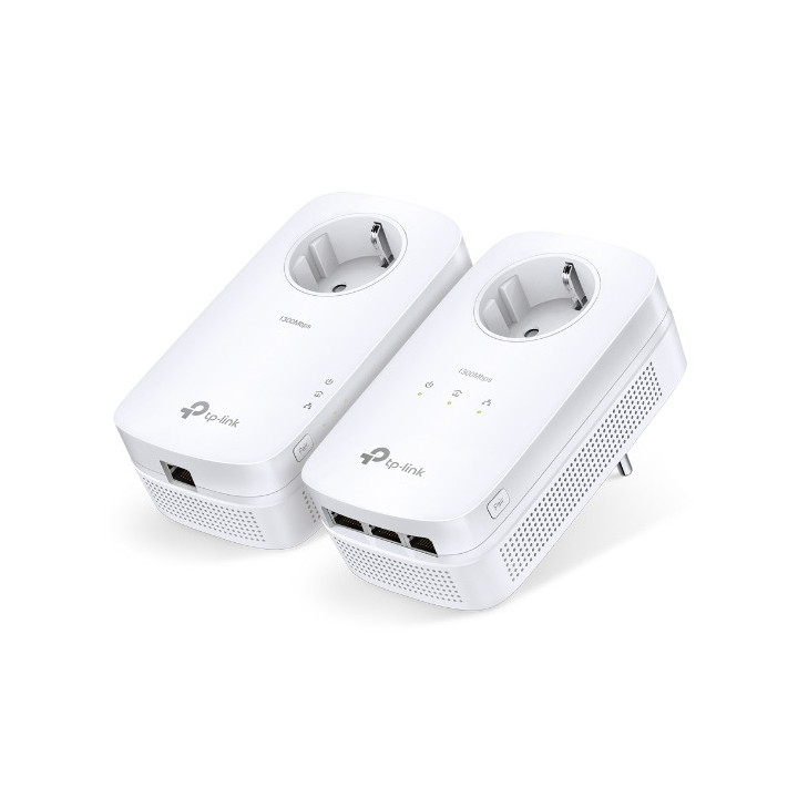TP-Link TL-PA8033P KIT adaptador de rede PowerLine 1300 Mbit s Ethernet LAN Branco