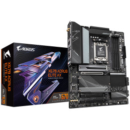 Gigabyte X670 AORUS ELITE AX motherboard AMD X670 Ranhura AM5 ATX