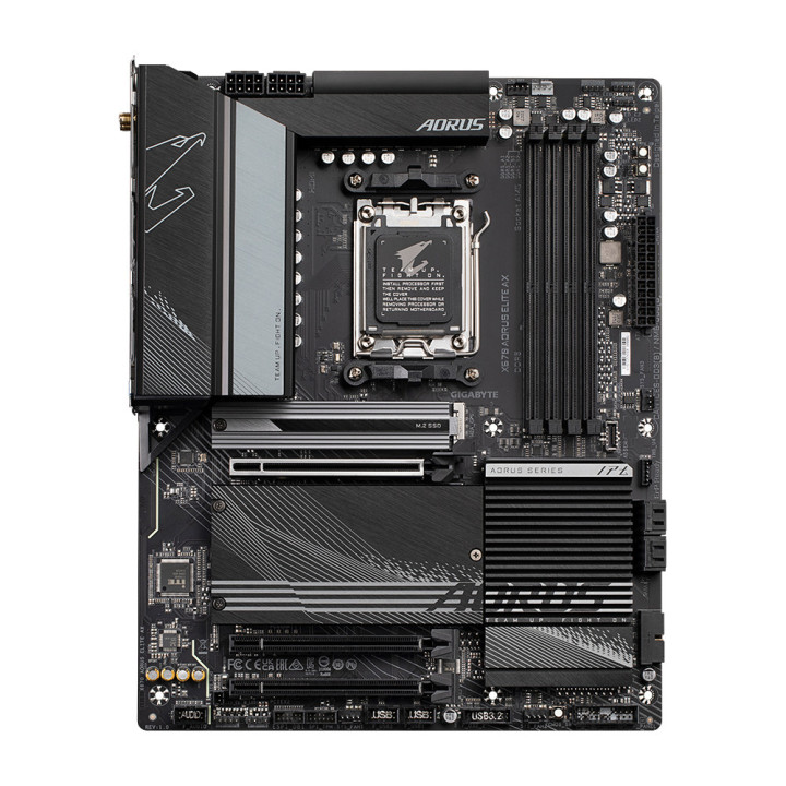 Gigabyte X670 AORUS ELITE AX motherboard AMD X670 Ranhura AM5 ATX