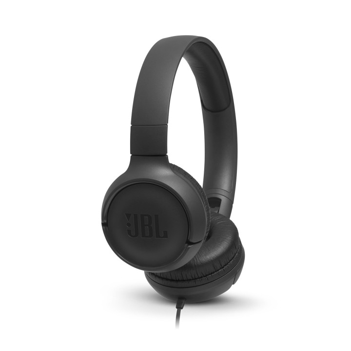 JBL Tune 500 Auscultadores Com fios Fita de cabeça Música Preto