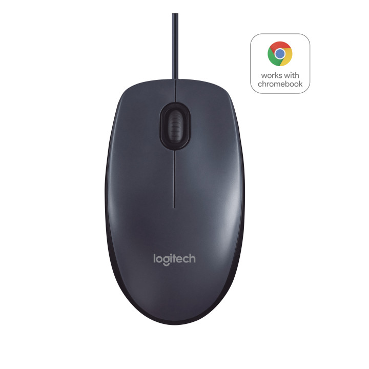 Logitech B100 Optical Usb Mouse f  Bus rato Ambidestro USB Type-A Ótico 800 DPI