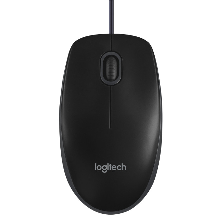 Logitech B100 Optical Usb Mouse f  Bus rato Ambidestro USB Type-A Ótico 800 DPI