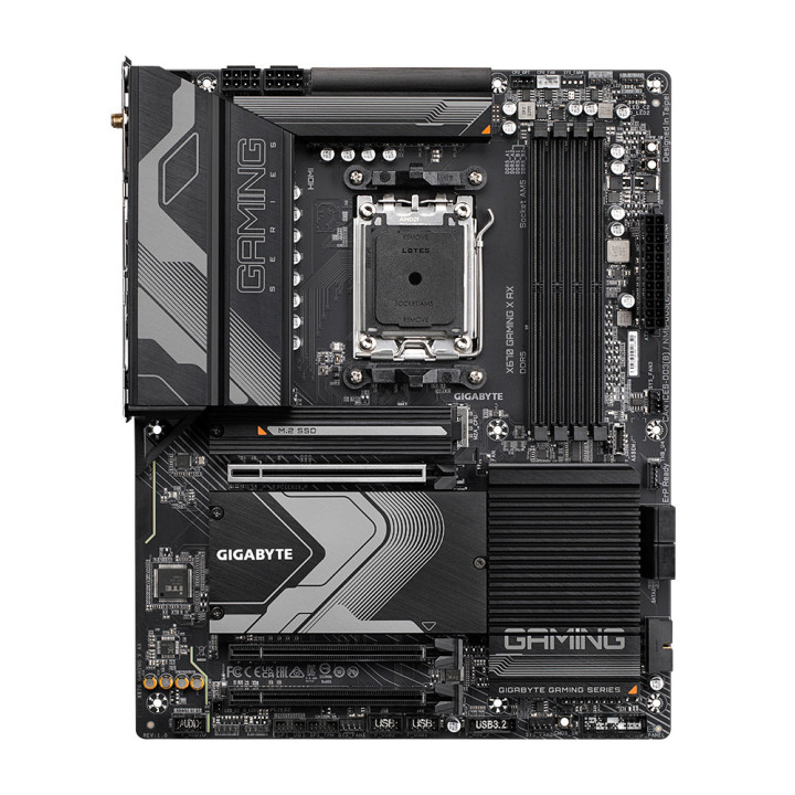Gigabyte X670 GAMING X AX motherboard AMD X670 Ranhura AM5 ATX