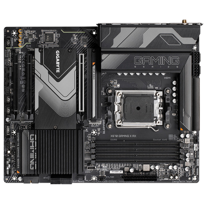 Gigabyte X670 GAMING X AX motherboard AMD X670 Ranhura AM5 ATX