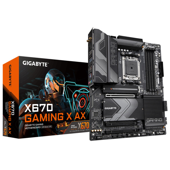 Motherboard Gigabyte X670 GAMING X AX AMD X670 AM5 ATX
