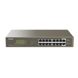 Tenda TEG1116P-16-150W-EU switch de rede Não-gerido Gigabit Ethernet (10 100 1000) Power over Ethernet (PoE) Bronze