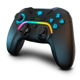 Krom NXKROMKAYROS controlador de jogo Preto Bluetooth Gamepad Analógico   Digital Android, Nintendo Switch, PC, iOS