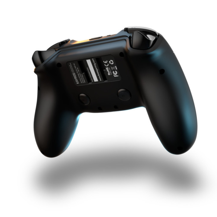 Krom NXKROMKAYROS controlador de jogo Preto Bluetooth Gamepad Analógico   Digital Android, Nintendo Switch, PC, iOS