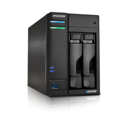 Asustor LOCKERSTOR 2 Gen2 (AS6702T) NAS PC Ethernet LAN Preto N5105