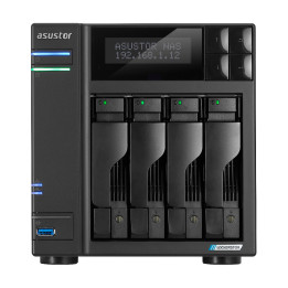 Asustor LOCKERSTOR 4 Gen2 (AS6704T) NAS PC Ethernet LAN Preto N5105